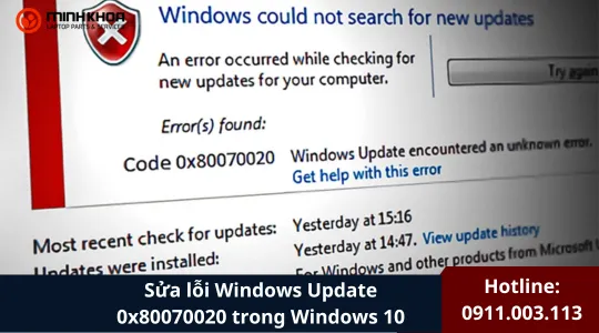 Sửa Lỗi Windows Update 0x80070020 Trong Windows 10 (6)