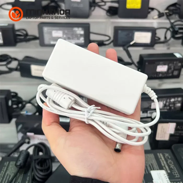 Bộ nguồn màn hình LG 19V-2.1A trắng tách rời Bộ Nguồn Màn Hình Lg 19v 2.1a Trắng Tách Rời