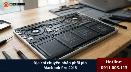 Địa Chỉ Chuyên Phân Phối Pin Macbook Pro 2015
