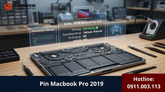 Pin Macbook Pro 2019 Dấu Hiệu & Nguyên Nhân (1)