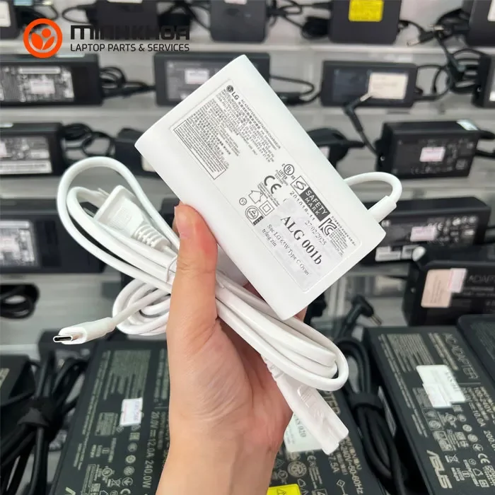Sạc laptop LG 20V-3.25A 65W đầu USB C zin cho LG gram 14Z90P 16Z90P 17Z90P (2) Sạc Laptop Lg 20v 3.25a 65w đầu Usb C Zin Cho Lg Gram 14z90p 16z90p 17z90p (2)