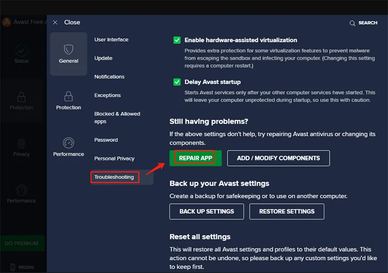 Avast Có đang Chặn Email Của Bạn Không (3)