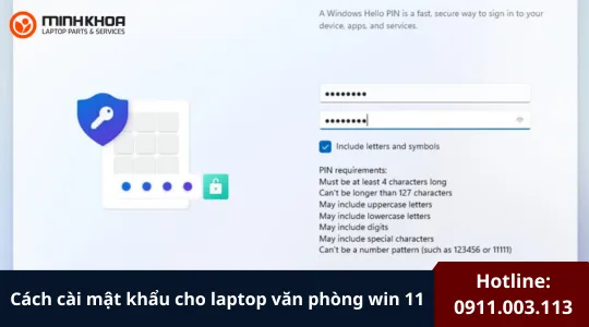 Cài Mật Khẩu Cho Laptop Văn Phòng (3)