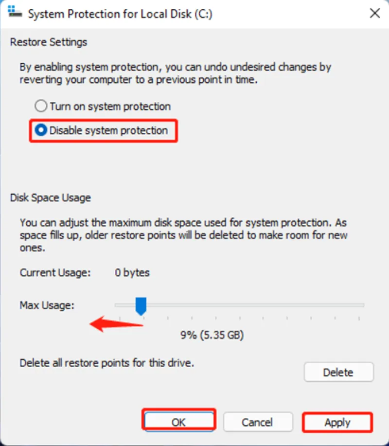 Dọn Dẹp Thư Mục System Volume Information (9)