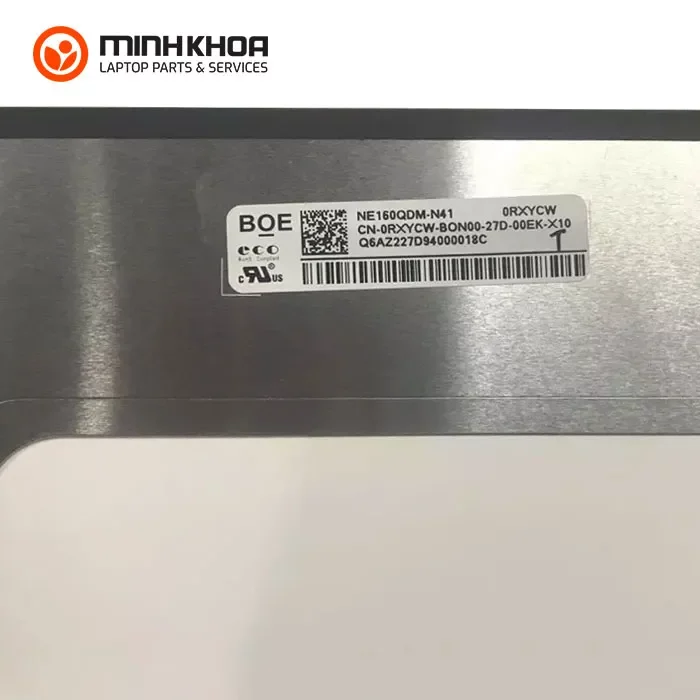Màn hình laptop 16.0 QHD 40p chân nhỏ 120Hz KO Bo NE160QDM-N41 Dell Inspiron 5630 7630 0RXYCW 0V2M52 screen Màn Hình Laptop 16.0 Qhd 40p Chân Nhỏ 120hz Ko Bo Ne160qdm N41 Dell Inspiron 5630 7630 0rxycw 0v2m52 Screen
