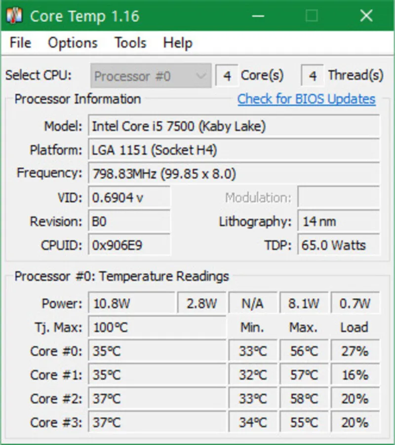 Kiểm Tra Nhiệt độ Cpu Trên Win 11 (22)
