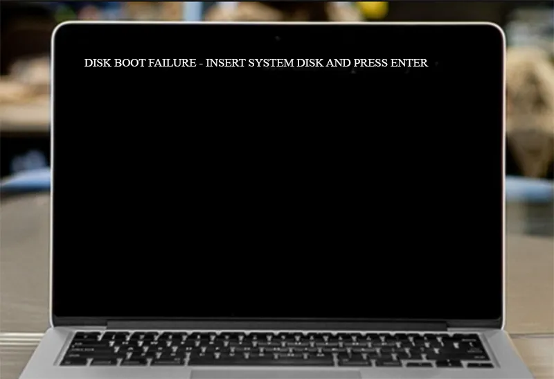 Lỗi Disk Boot Failure (10)