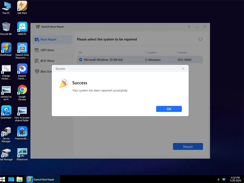 Lỗi Disk Boot Failure (12)