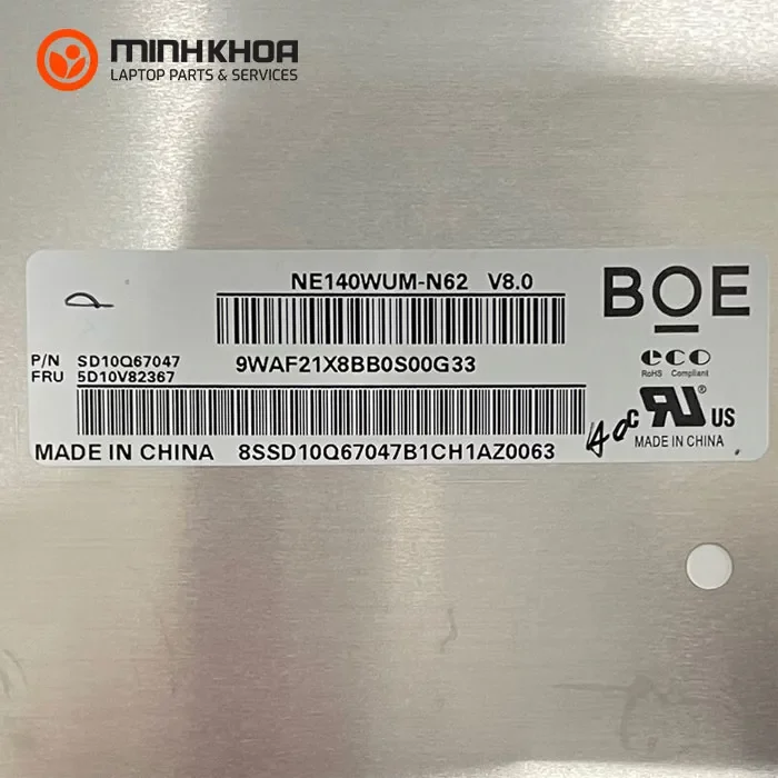 Màn hình laptop 14.0 30p FHD+ 1610 NE140WUM-N62 N140JLG-GT3 Lenovo X1 Gen9, Carbon T14 Gen3, E14 gen 5 screen Màn Hình Laptop 14.0 30p Fhd+ 1610 Ne140wum N62 N140jlg Gt3 Lenovo X1 Gen9, Carbon T14 Gen3, E14 Gen 5 Screen