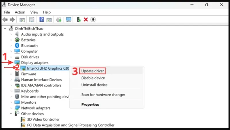 Màn Hình Laptop Bị Giật​ (19)