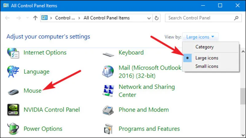 Thay đổi Thiết Lập Con Chuột Trong Windows (18)