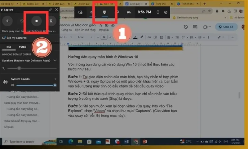 Cách Ghi Màn Hình Laptop​ (4)