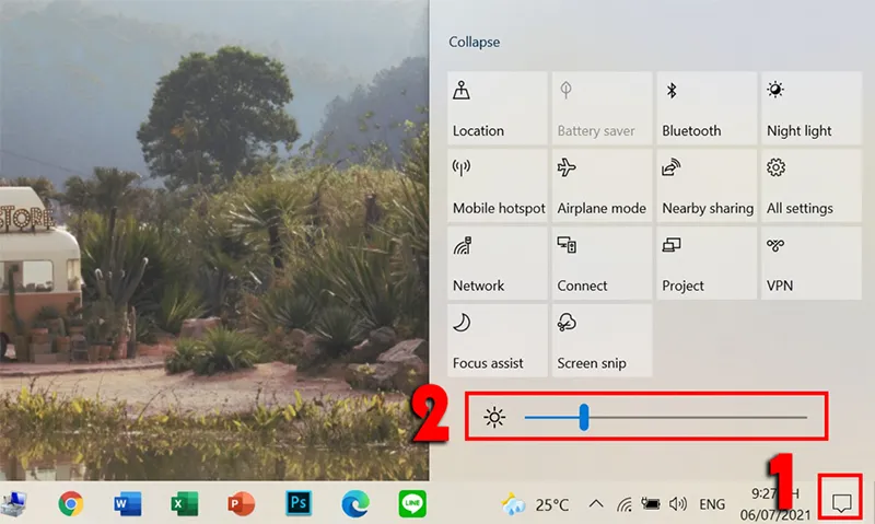 Cách Tăng độ Sáng Màn Hình Laptop​ (4)