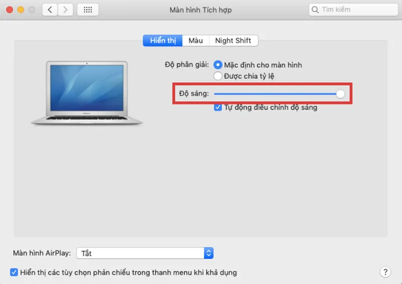 Cách Tăng độ Sáng Màn Hình Laptop​ (9)