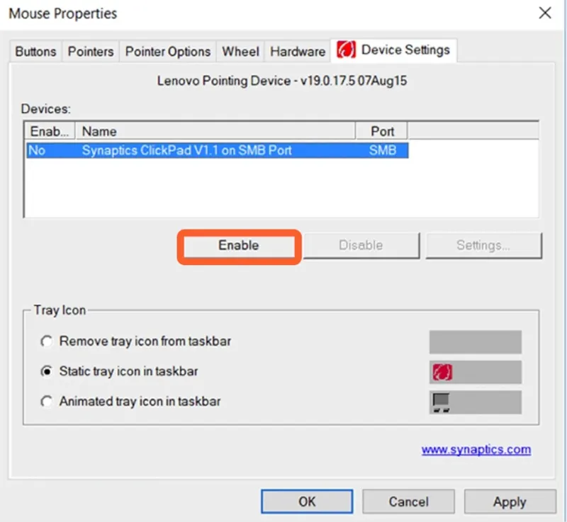 Chuột Laptop Không Click được (12)