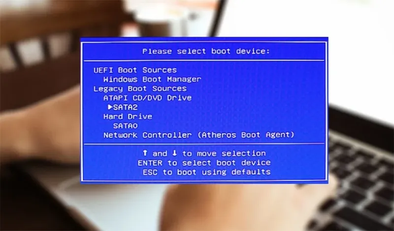 Dell Boot Menu Là Gì (5)
