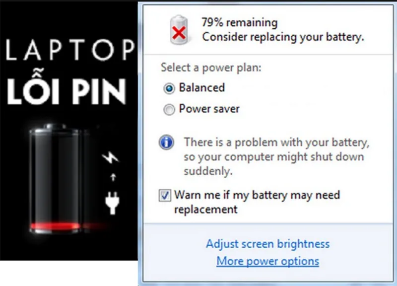 Laptop Báo Lỗi “consider Replacing Your Battery” (11)