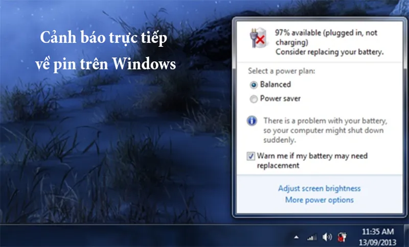 Laptop Báo Lỗi “consider Replacing Your Battery” (2)