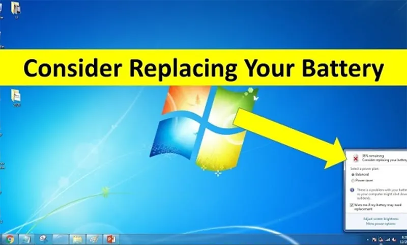 Laptop Báo Lỗi “consider Replacing Your Battery” (5)