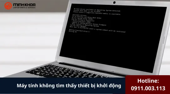 Máy Tính Không Tìm Thấy Thiết Bị Khởi động (11)