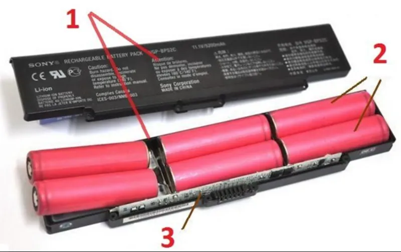 Pin Laptop 4 Cell, 6 Cell Và 9 Cell (4)
