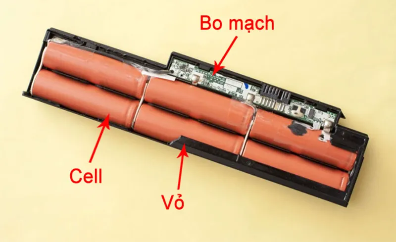 Pin Laptop 4 Cell, 6 Cell Và 9 Cell (6)