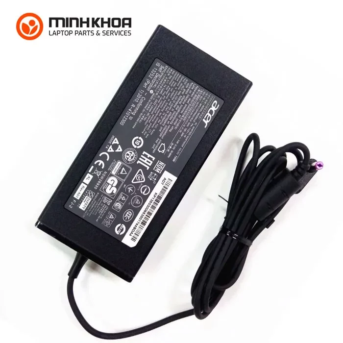 Sạc Laptop Acer 19v 7.1a 135w Zin (đầu 5.51.7mm) Acer Nitro An517 53 An517 54 An517 55 (2)