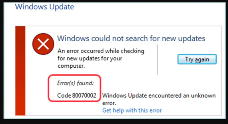 Sửa Lỗi 0x80070002 Trong Bản Cập Nhật Windows 1011 (12)