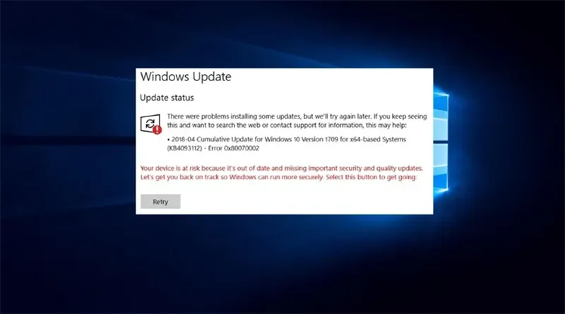 Sửa Lỗi 0x80070002 Trong Bản Cập Nhật Windows 1011 (5)