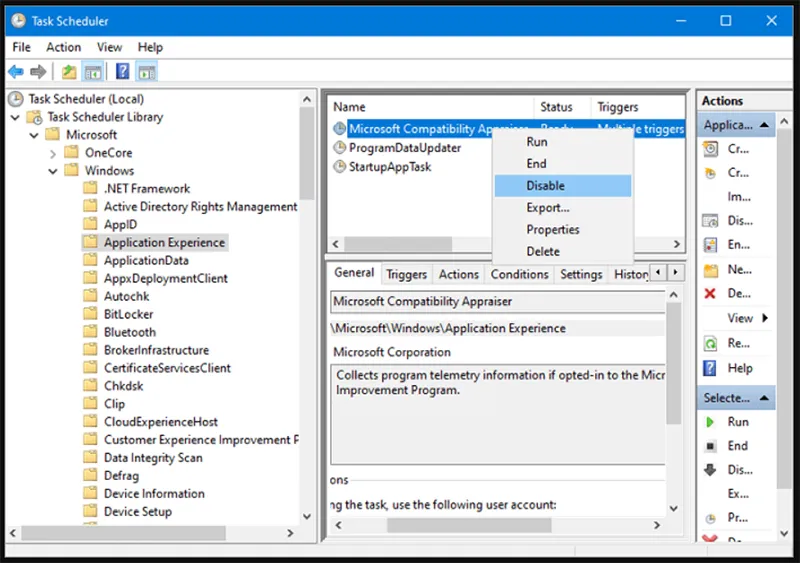 Sửa Lỗi Microsoft Compatibility Telemetry High Disk (10)