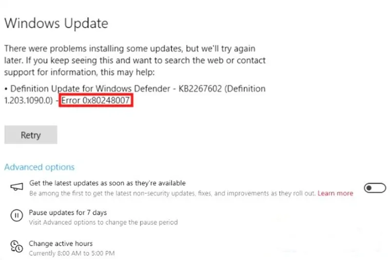 Windows Update Download Error 0x80248007 (1)