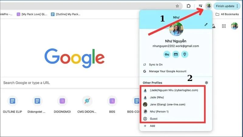 Cách đăng Xuất Tài Khoản Google Trên Laptop (13)