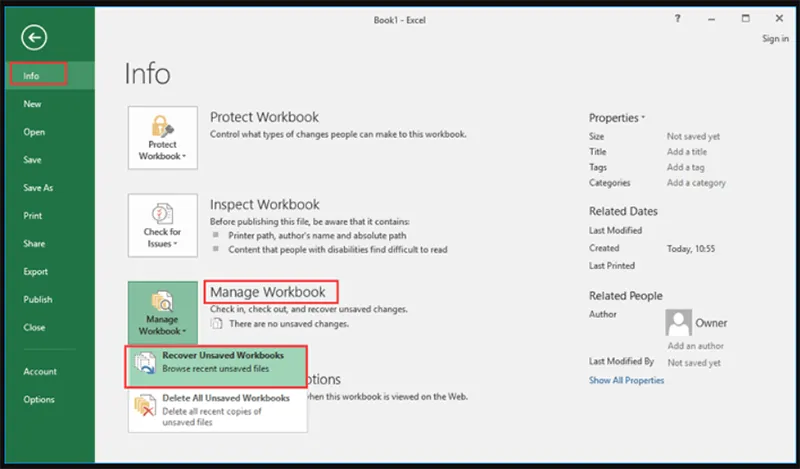 Cách Khôi Phục Excel Bị Ghi đè Mà Không Có Phiên Bản Trước Windows 1011 (7)