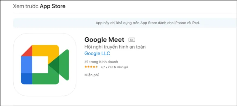 Cách Tải Google Meet Trên Máy Tính (6)