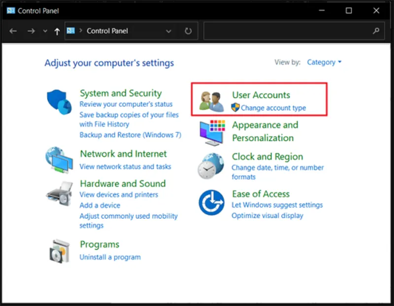 Cách Tìm Tên Người Dùng Và Mật Khẩu Máy Tính Trong Windows 10 (12)