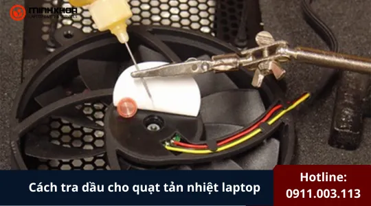 Cách Tra Dầu Cho Quạt Tản Nhiệt Laptop (1)