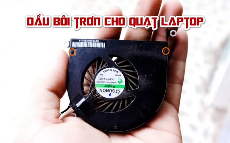 Cách Tra Dầu Cho Quạt Tản Nhiệt Laptop (5)