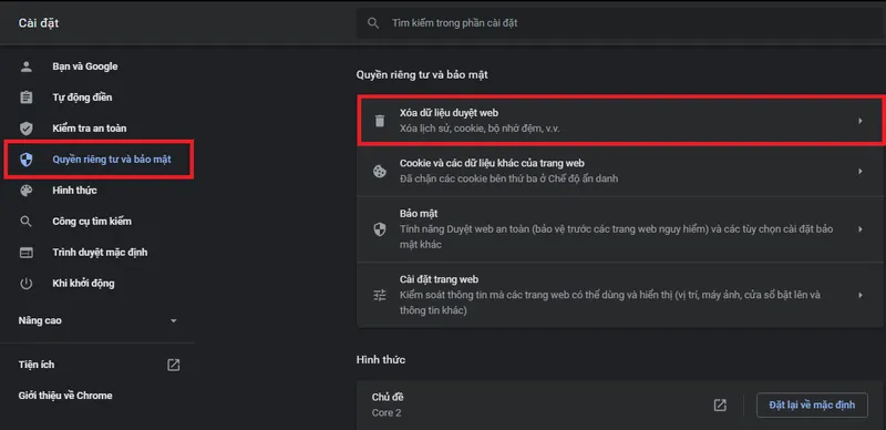 Cách Xóa Lịch Sử Google Chrome Trên Laptop (19)