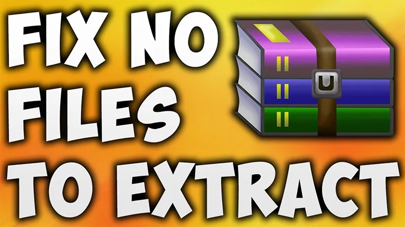 Khắc Phục Winrar Cho Biết No File To Extract (3)