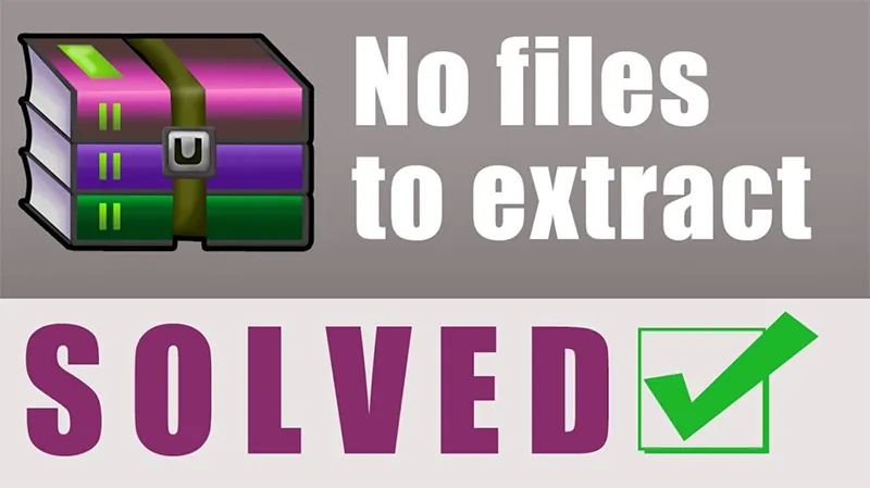 Khắc Phục Winrar Cho Biết No File To Extract (5)