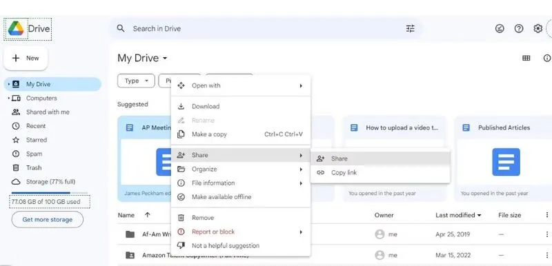Không Thể Mở Tệp Trong Google Drive (26)