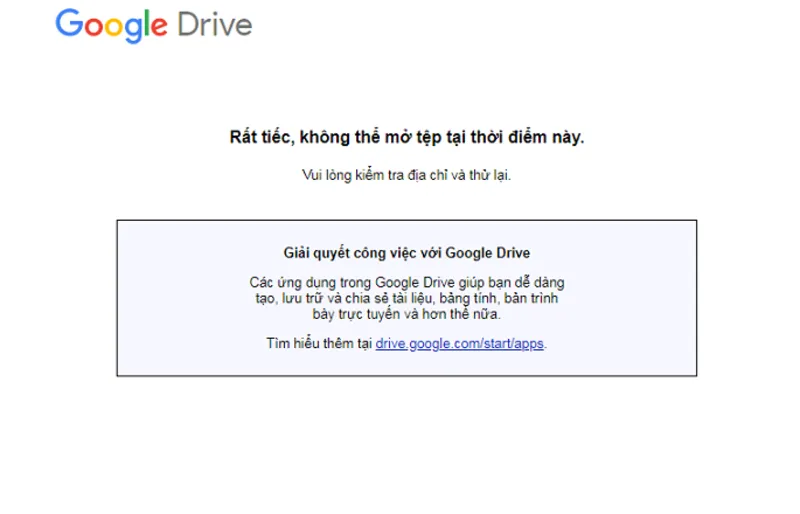 Không Thể Mở Tệp Trong Google Drive (31)