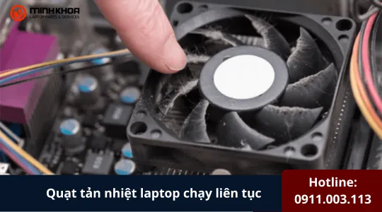Quạt Tản Nhiệt Laptop Chạy Liên Tục (1)