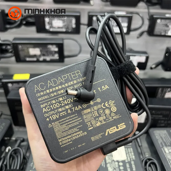 Sạc Laptop Asus 90w 19v 4.74a đầu Nhỏ 4.5x3.0mm Zin