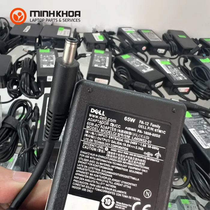 Sạc Laptop Dell 65w 19.5v 3.34a đầu Kim Nhỏ Zin