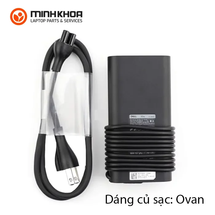 Sạc laptop Dell 90W 19.5V-4.62A đầu lớn 7.4x5.0mm zin OVAN Sạc Laptop Dell 90w 19.5v 4.62a đầu Lớn 7.4x5.0mm Zin Ovan