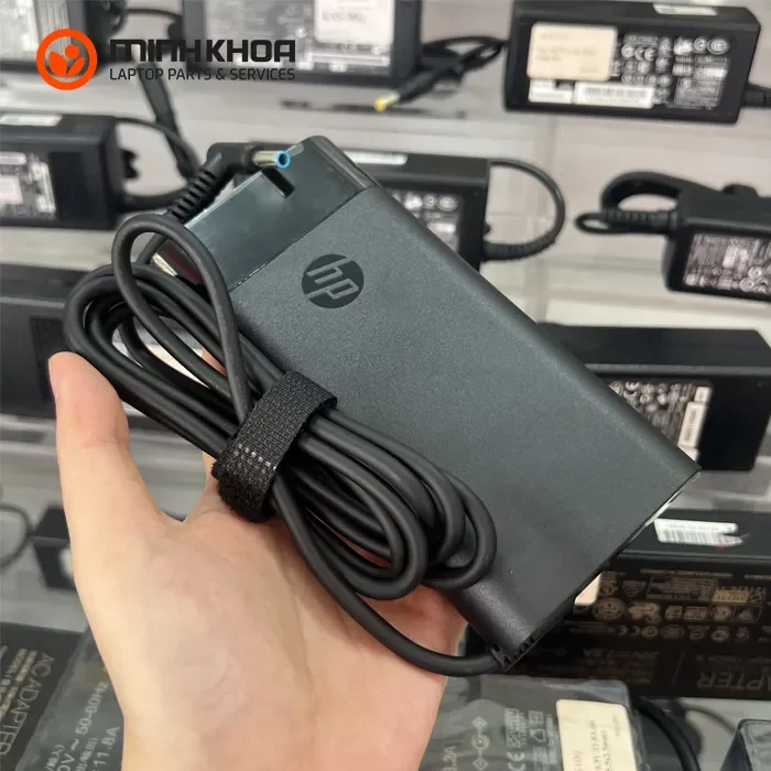 Sạc laptop HP 150W 19.5V-7.7A đầu kim nhỏ OVAN (1) Sạc Laptop Hp 150w 19.5v 7.7a đầu Kim Nhỏ Ovan (1)