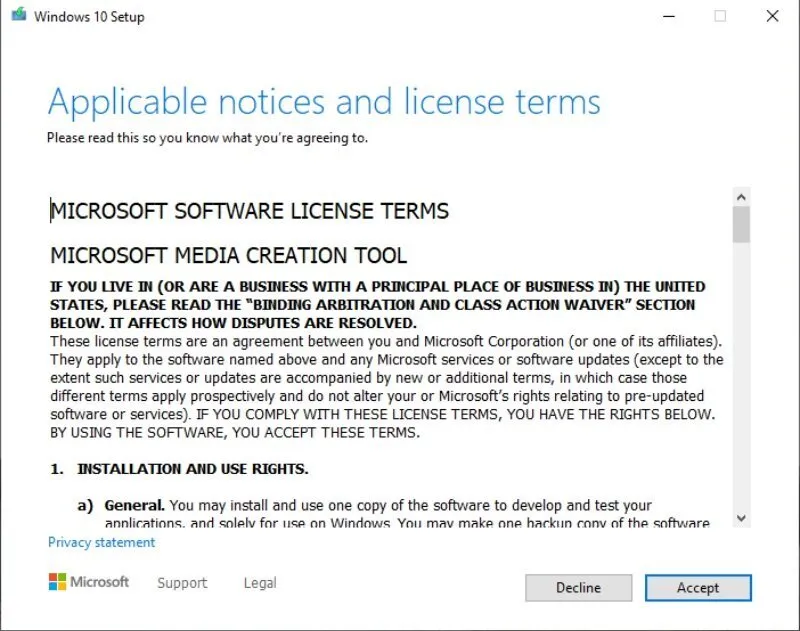 Windows Media Creation Tool (12)