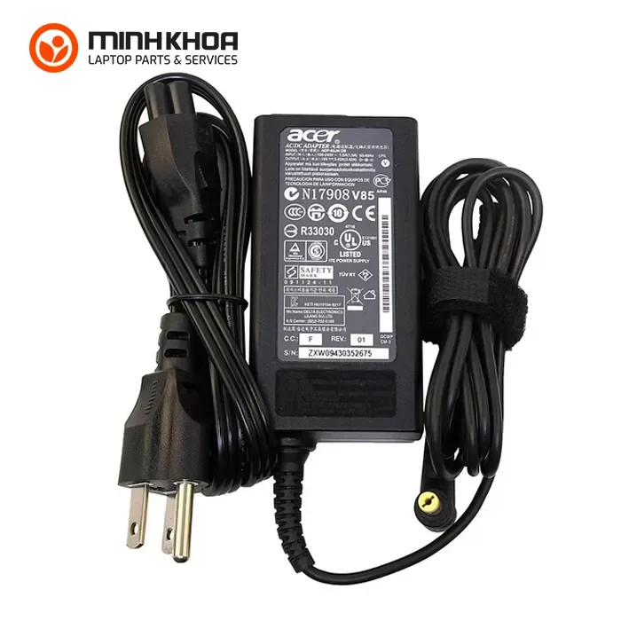 Sạc Laptop Acer 65w 19v 3.42a Chân Thường 5.5x1.7mm Zin (1)