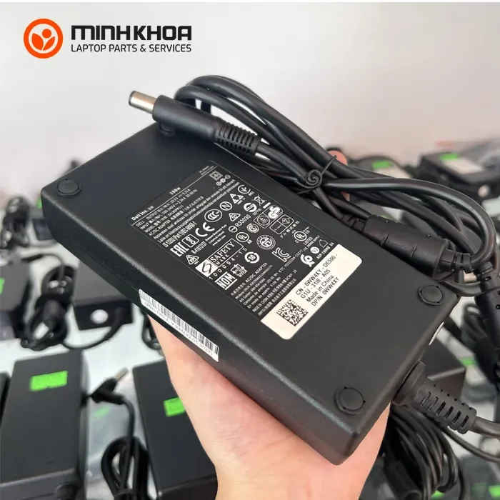 Sạc laptop Dell 180W 19.5V-9.23A đầu lớn 7.4x5mm Zin (2) Sạc Laptop Dell 180w 19.5v 9.23a đầu Lớn 7.4x5mm Zin (2)